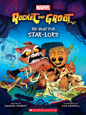 cover image of The Hunt for Star-Lord (Rocket and Groot Graphic Novel)